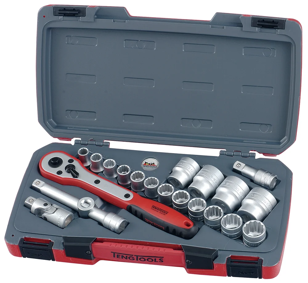 PIPENØKKELSETT 21 DEL T1221 v:9356963