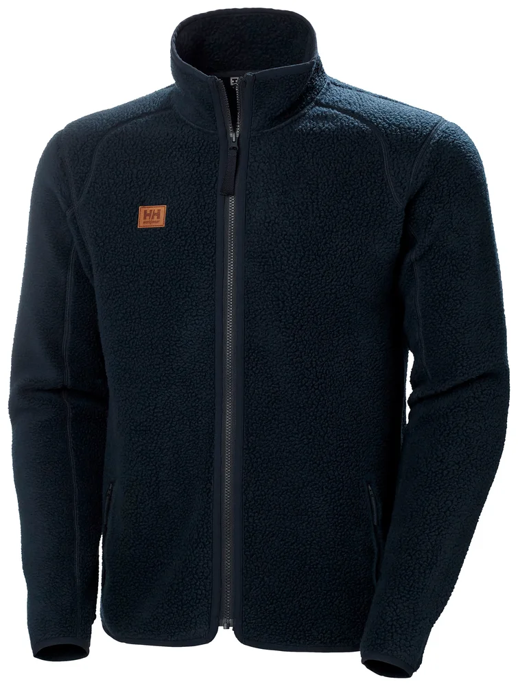 FLEECEJAKKE 72180 590 MARINEBLÅ 2XL v:6673807