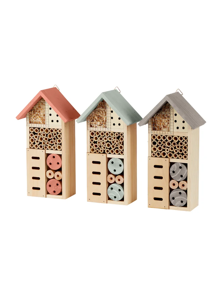 INSEKTHOTELL 13X8,5X26CM GROUW v:2071147 INSEKTHOTELL 13X8,5X26CM GROUW v:2071147
