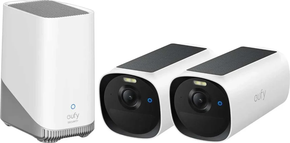 EufyCam E40 2-kamera sett med HomeBase S380 v:9099420