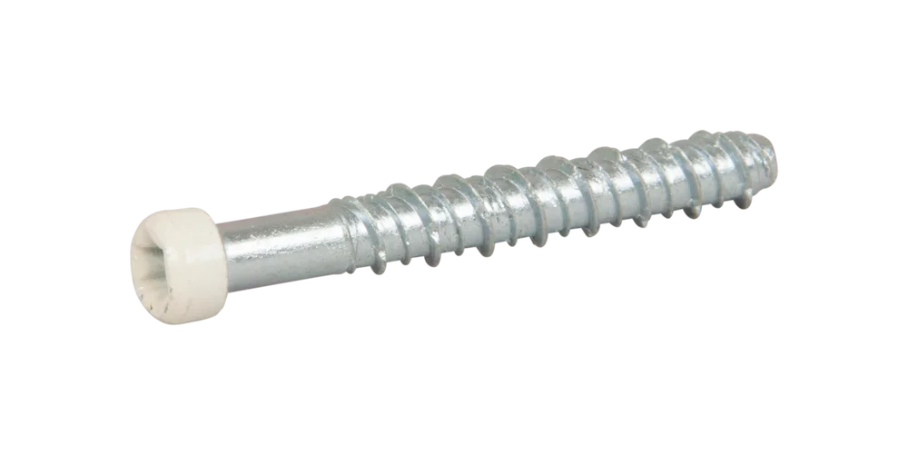 Betongskrue LIST HVIT 5x40 FZB -100 - Essve Norge v:8419178