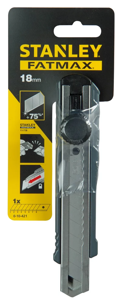 Kniv 18 mm med bryteblad Fatmax v:2427370 Kniv 18 mm med bryteblad Fatmax v:2427370