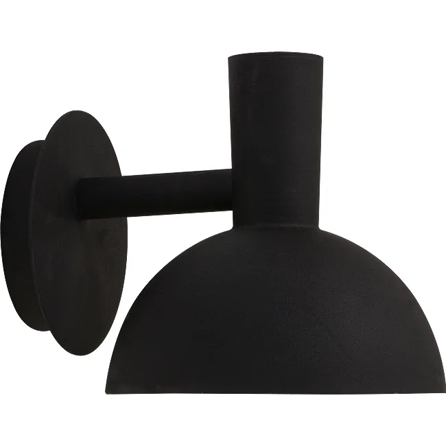 NORDLUX ARKI VEGGLAMPE UTENDØRS SORT v:8270300