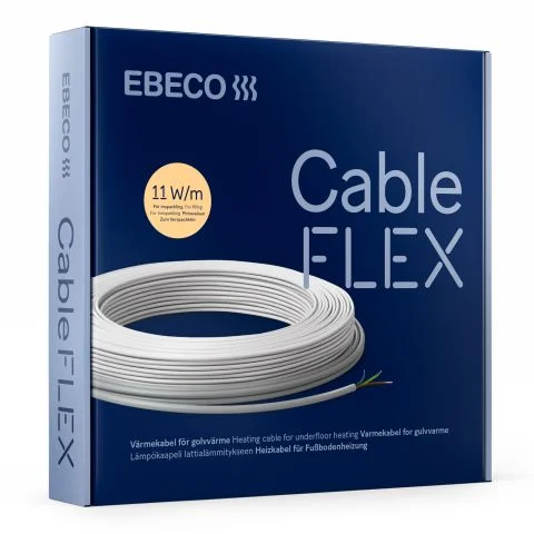 Cableflex 11 Ebeco Gulvvarmekabel 3084264 Cableflex 11 Ebeco Gulvvarmekabel 3084264