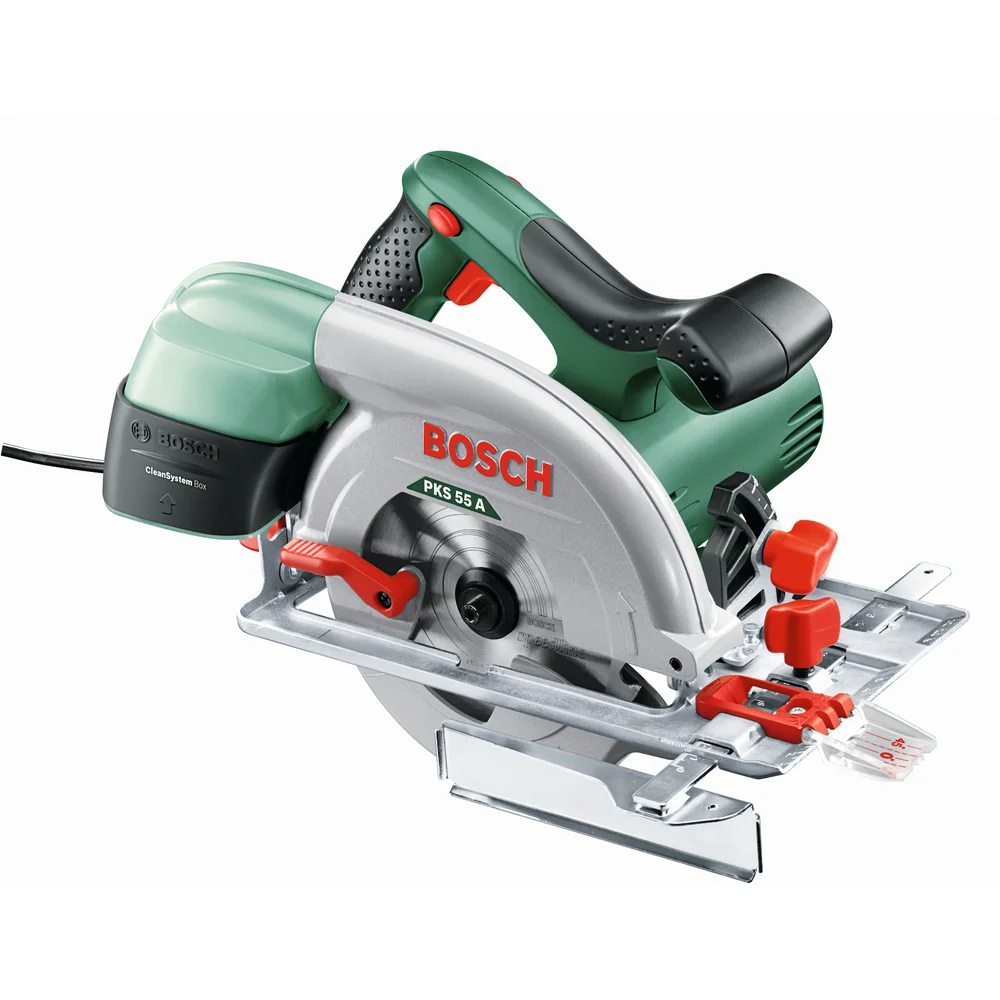 BOSCH SIRKELSAG PKS 55 A 160MM 1200W v:4054117 BOSCH SIRKELSAG PKS 55 A 160MM 1200W v:4054117