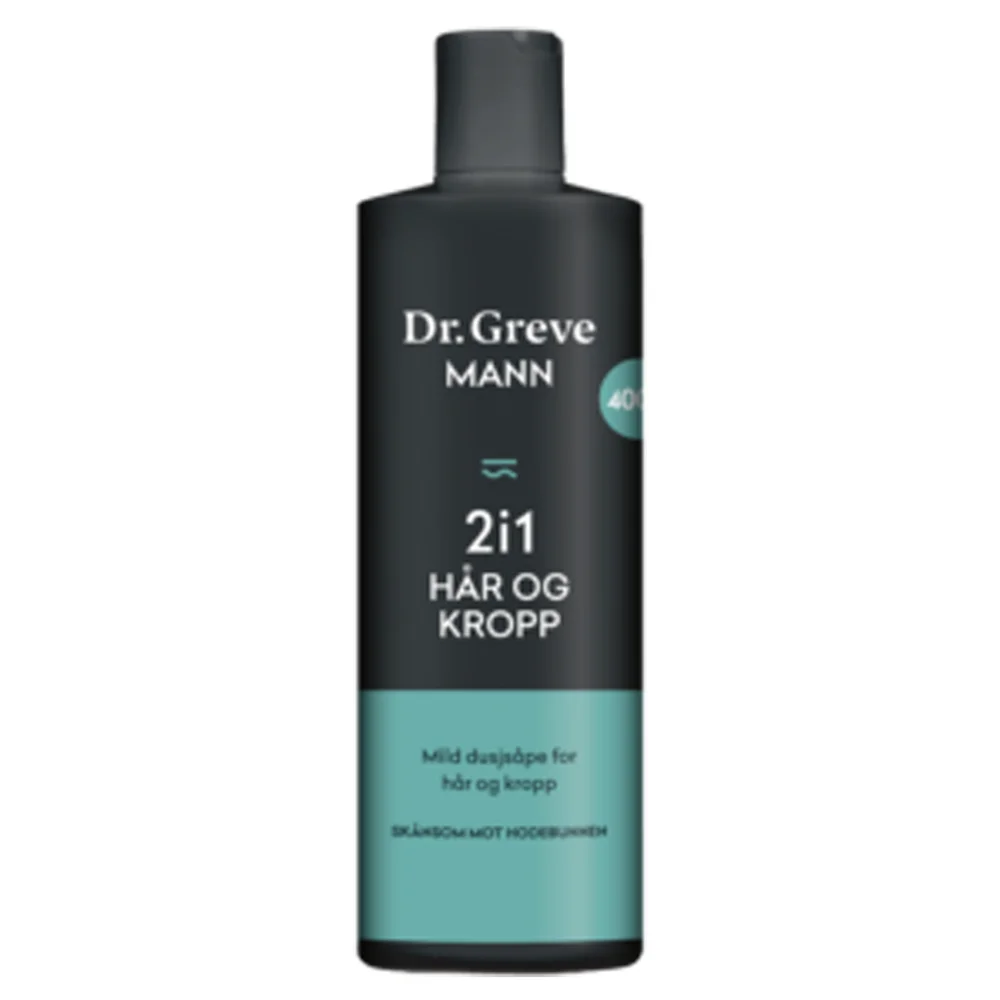DR. GREVE MANN 2I1 HÅR OG KROPP 400ML v:5810213