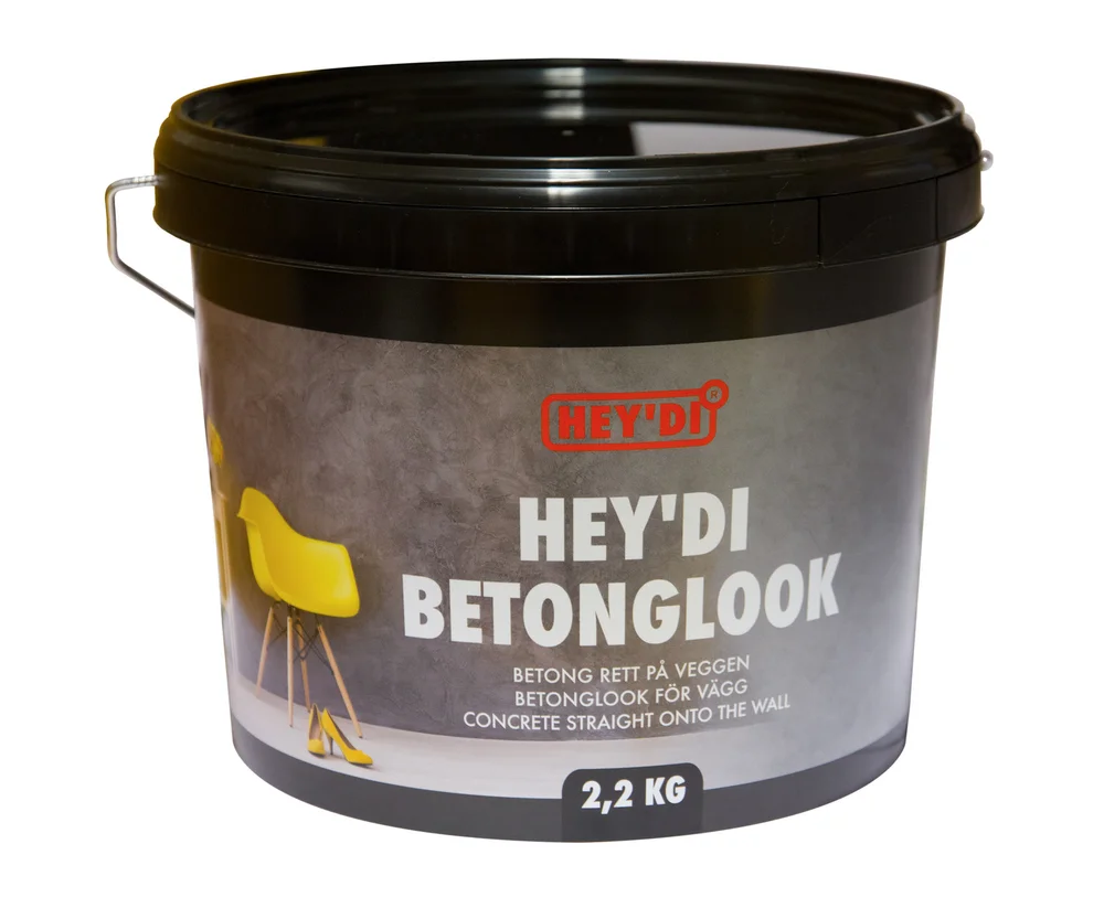 HEYDI BETONGLOOK 2,2KG GRANITT v:4373481