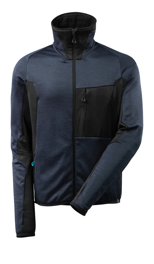 Fleecejakke 17103 marine 2XL v:8807998 Fleecejakke 17103 marine 2XL v:8807998