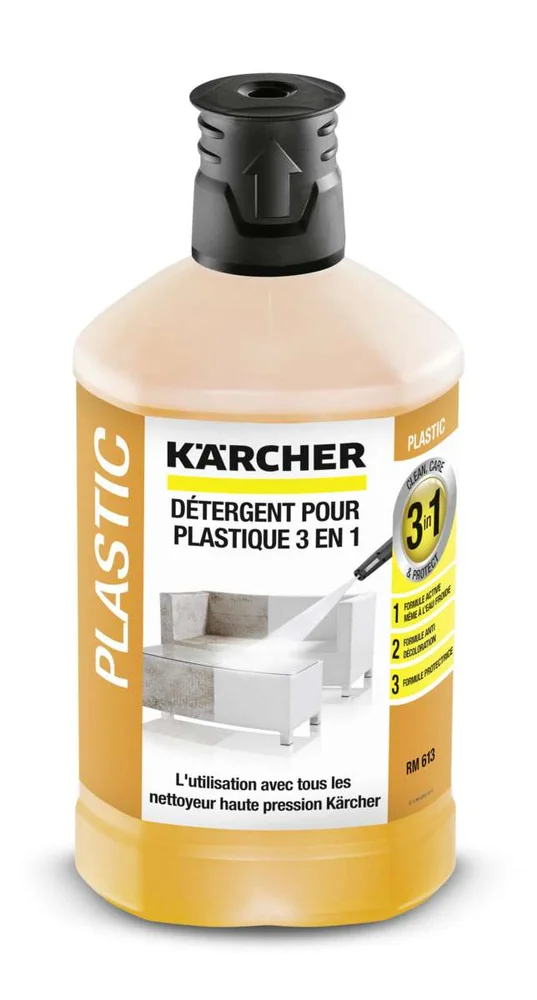 Kärcher plastrengjøringsmiddel 3-i-1 v:1004554 Kärcher plastrengjøringsmiddel 3-i-1 v:1004554