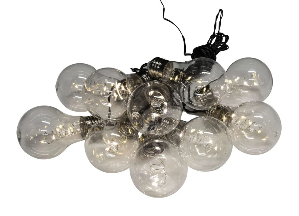 Lyslenke med 10 LEDpærer IP44 v:1728520