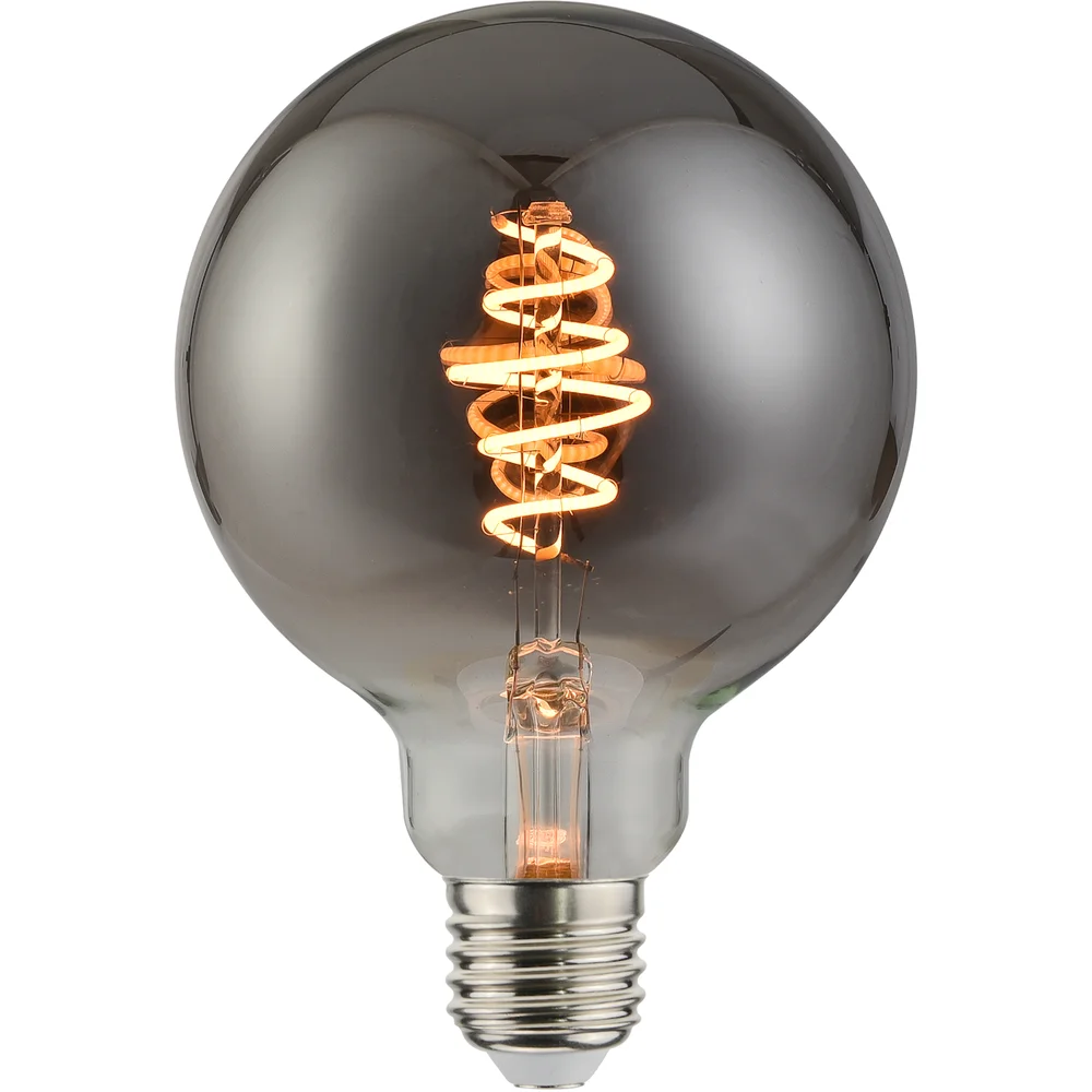NORDLUX DIMBAR LYSPÆRE GLOBE E27 G95 5W 1800K, DEMPET SORT v:8580242