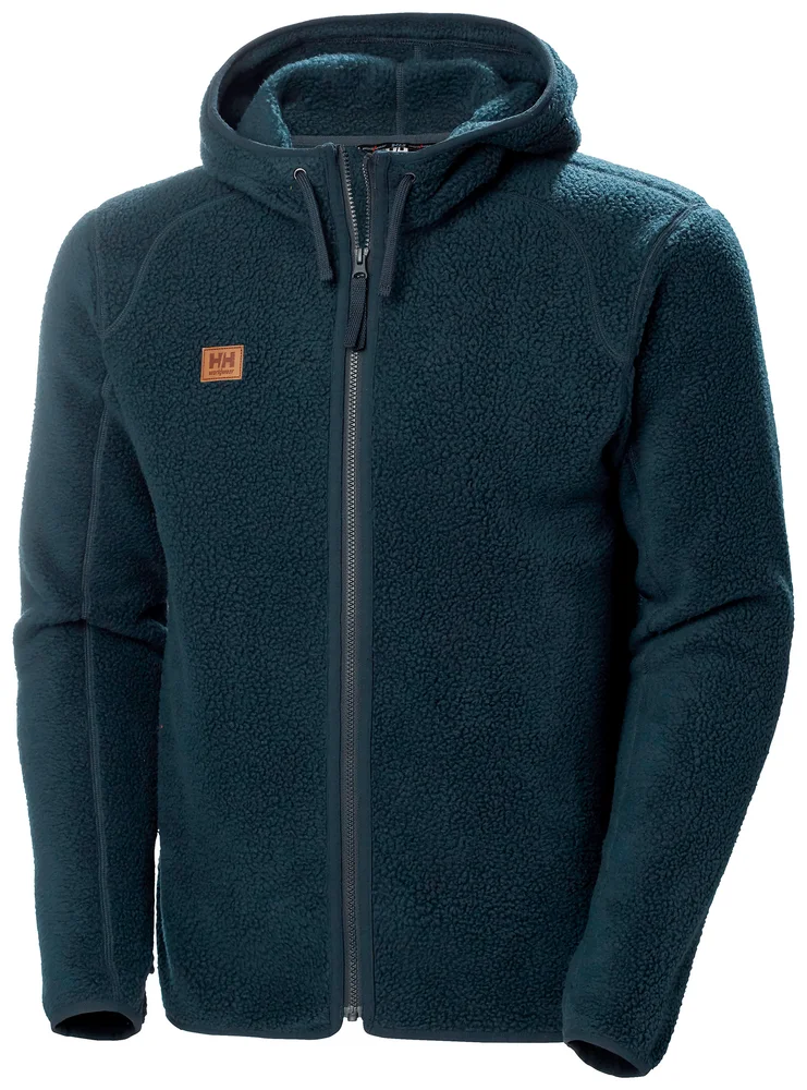 FLEECEHETTEJAKKE 72183 BLÅ M v:5073665