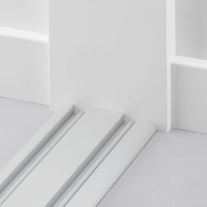 ELFA ANSLAGSLIST 3000X100X19MM HVIT v:5588000
