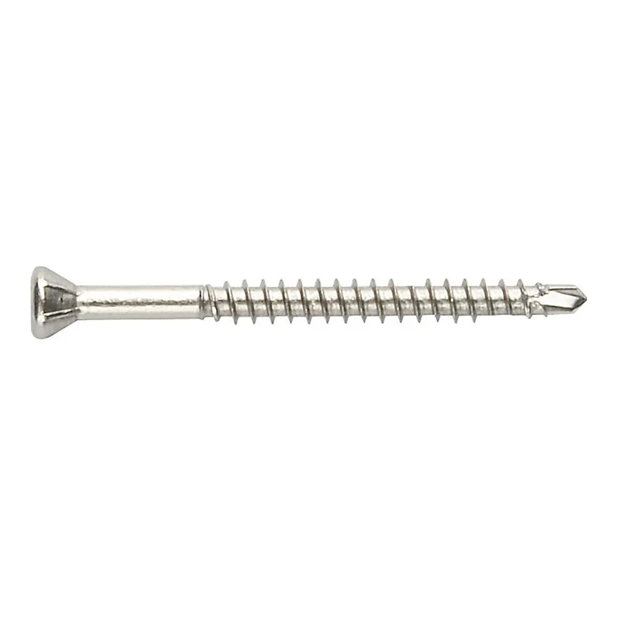 Nkt glasslisteskrue borskjær 3,2×35 a4 v:1438188