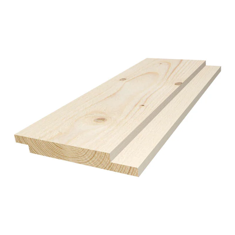19×148 dobbelfals rettkant ubehandlet gran kledning v:4779498