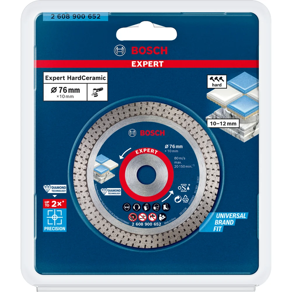 BOSCH DIAMANTSKIVE HARDCERAMIC 76MM v:1003211