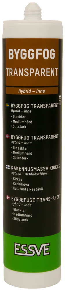 BYGGFUG TRANSPARENT 300ML v:8185527 BYGGFUG TRANSPARENT 300ML v:8185527