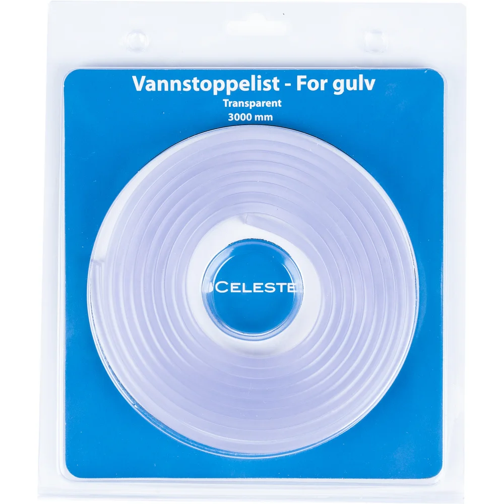 CELESTE TRANSPARENT VANNSTOPPLIST 3M v:8844659