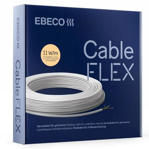 Cableflex 11 Ebeco Gulvvarmekabel 2818728 Cableflex 11 Ebeco Gulvvarmekabel 2818728