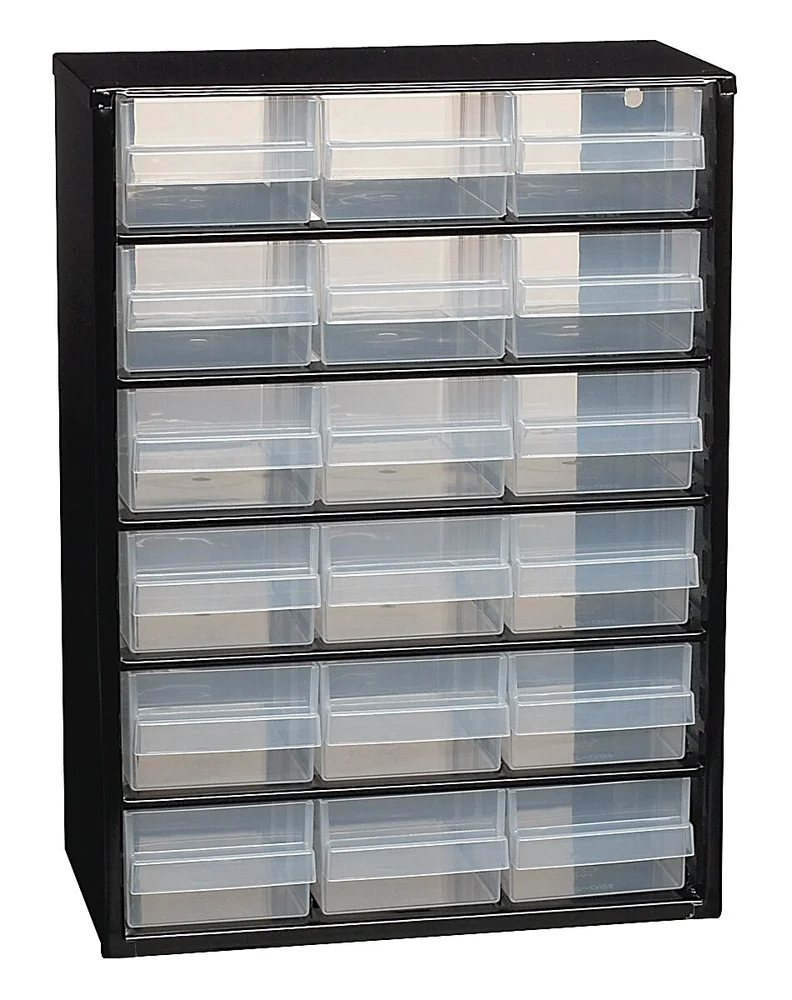 Raaco Sortimentsskap C9-18 sort/klar v:4463456