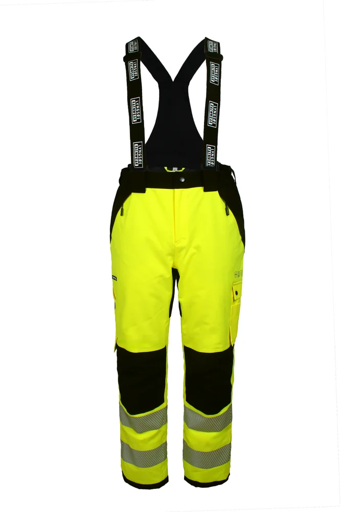 BUKSE 4-VEIS STRETCH SORT/GUL L v:2365080