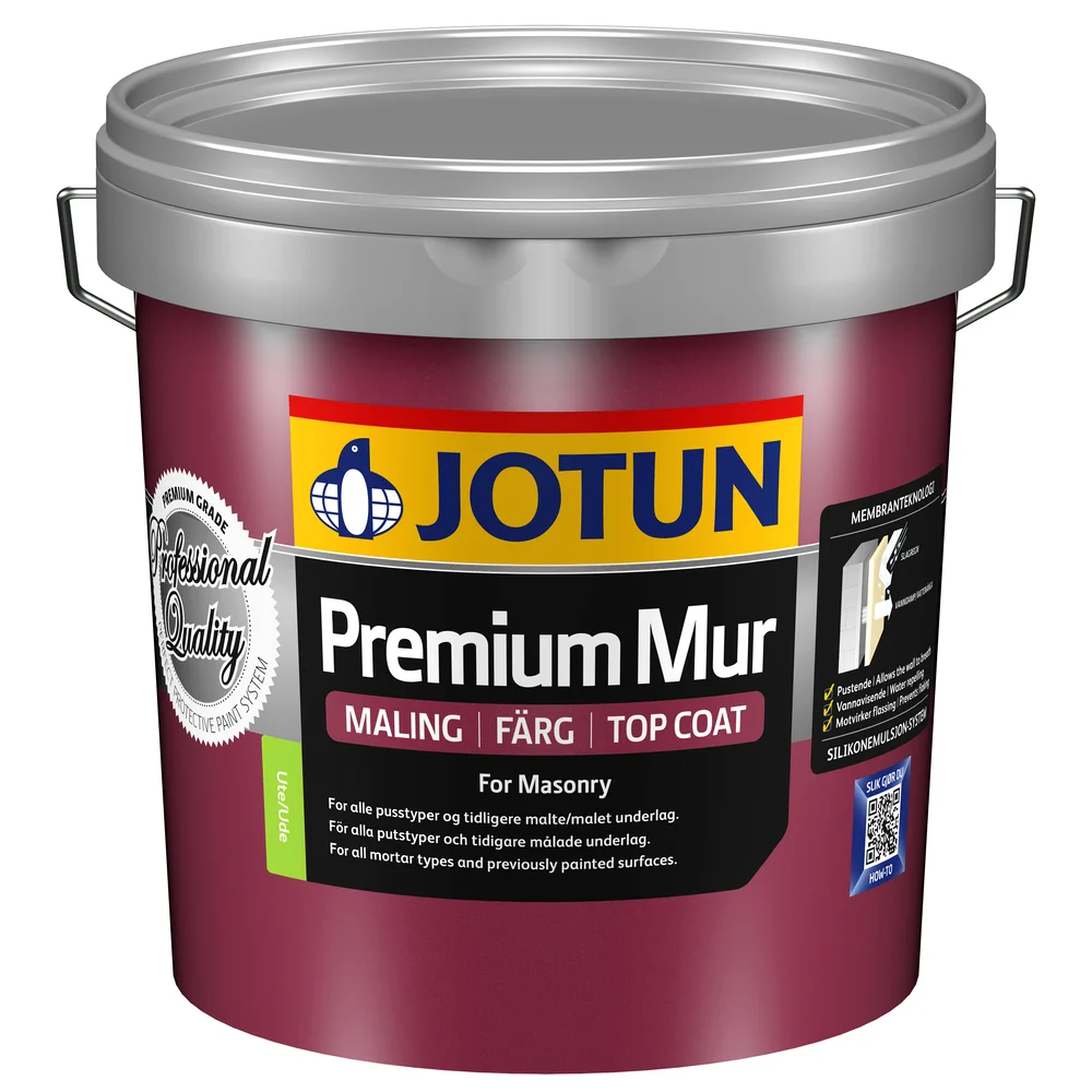 Premium mur mellomgrå 2,7 liter v:4744796