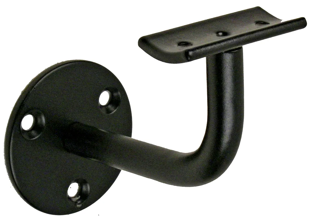 Gelenderholder stål sortlakkert v:7165806