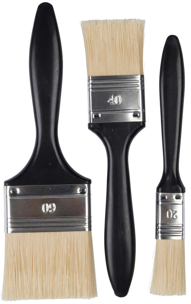 Adeo Universal flat penselsett 3-pk v:1674123